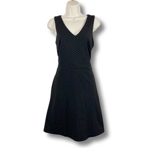 Ann Taylor Loft A-line Dress Polka dot Size 4